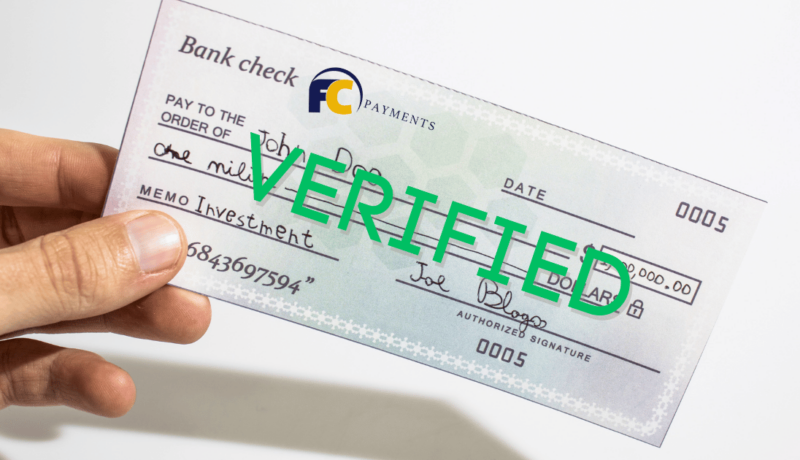 Electronic Check Verification How to Verify Funds on a Check (1)