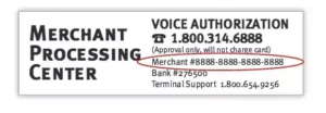 Merchant Processing ID