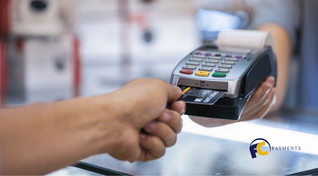 A merchant's account with a credit transaction