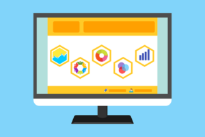digital marketing on computer